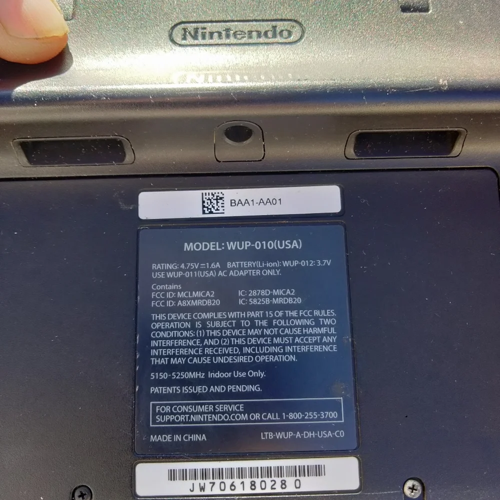 Nintendo Wii U Super Mario 3D World Deluxe Set 32GB Black Console